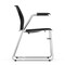 Officesource Stacked Seating Stackable Side Chair with Chrome Frame OSSN6016BK - alternate 5